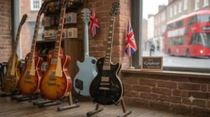 Epiphone Les Paul Prophecy in Black Aged Gloss with Fishman Fluence pickups, optimized for modern high-gain guitarists.